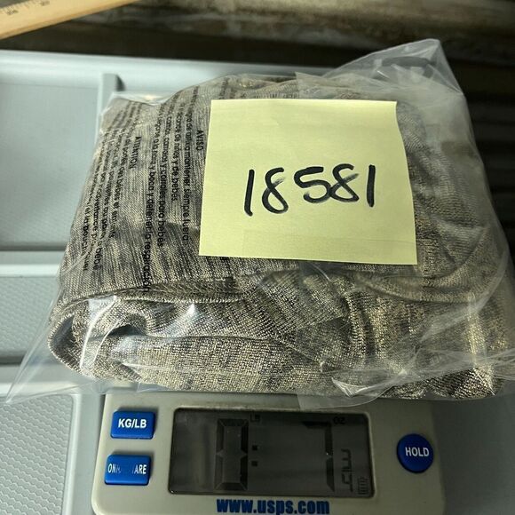 Chicos Travelers Cardigan Jacket Gold Gray Open Front Casual Stretchy 0 SMALL - Picture 10 of 10